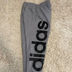 Adidas logo sweats